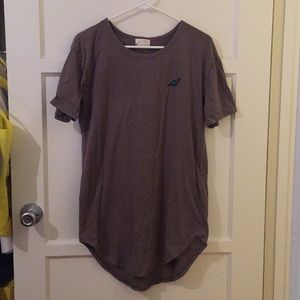 Simple dinosaur shirt dress